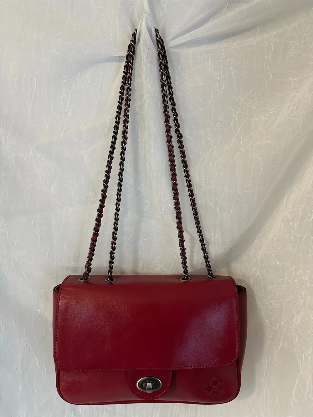 Patricia Nash Lorenza Leather Convertible Crossbody Bag